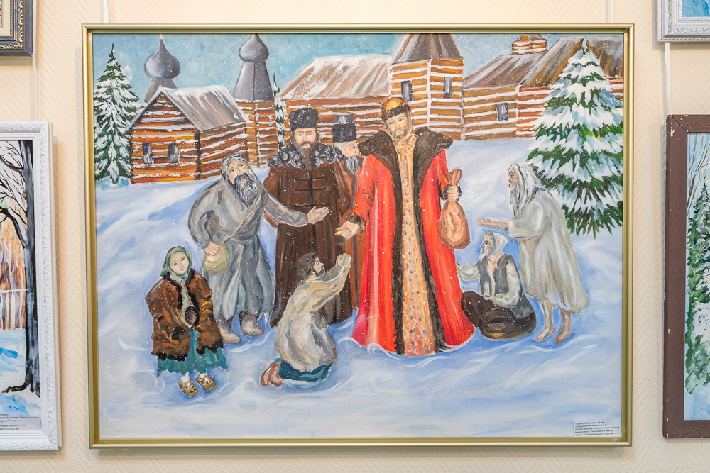 Выставка детско-юношеского рисунка и прикладного творчества «Рождественская звезда»