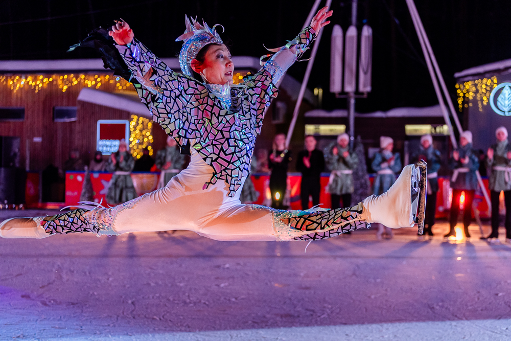 Ледовое шоу «Сказ о Руси» в парке Малевича