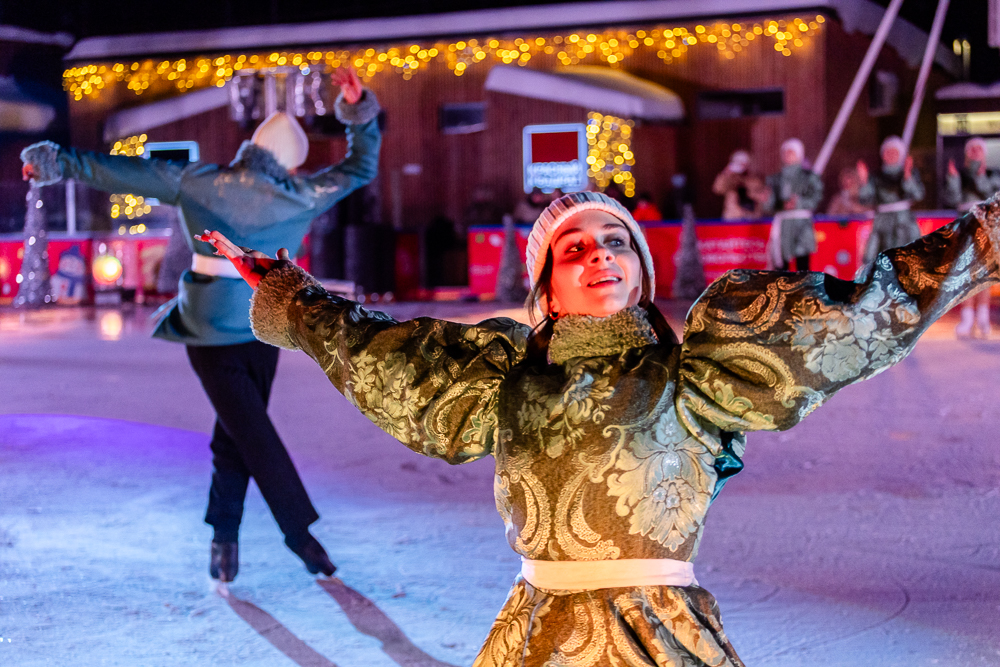 Ледовое шоу «Сказ о Руси» в парке Малевича