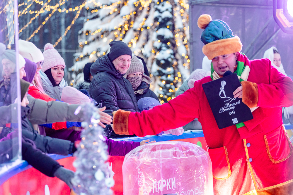 Ледовое шоу «Сказ о Руси» в парке Малевича