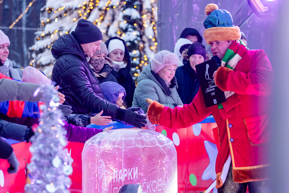 Ледовое шоу «Сказ о Руси» в парке Малевича