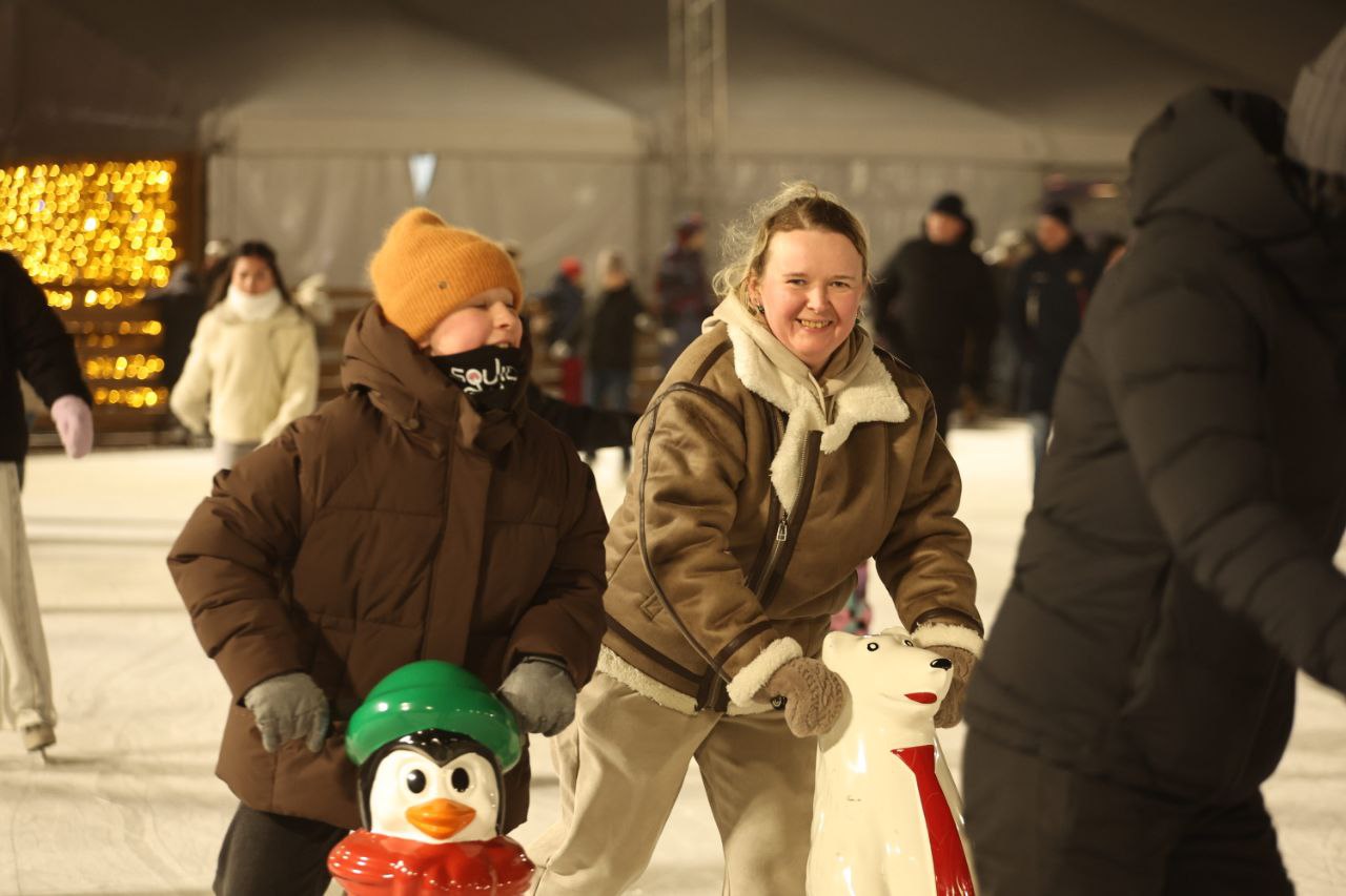 Главный каток Минобороны России в парке «Патриот»