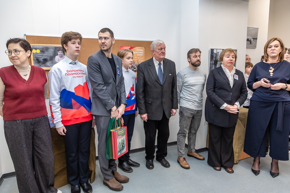 Открытие комплексного музея в новом корпусе школы №9 в Одинцово