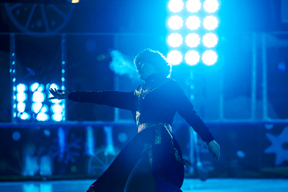 Ледовое шоу «Сказ о Руси» в парке Малевича