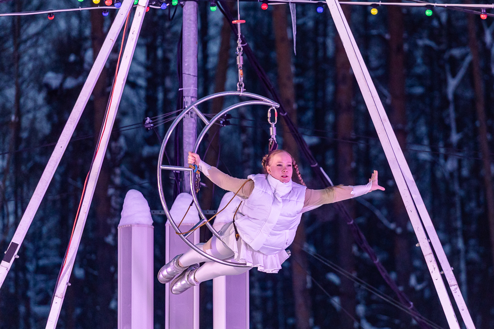 Ледовое шоу «Сказ о Руси» в парке Малевича