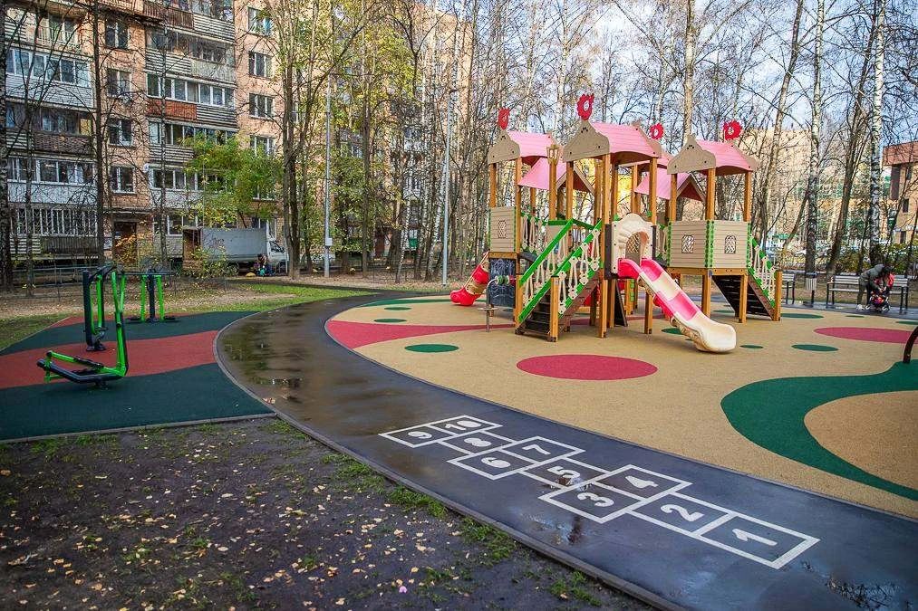 В Одинцово открыли ещё одну детскую площадку