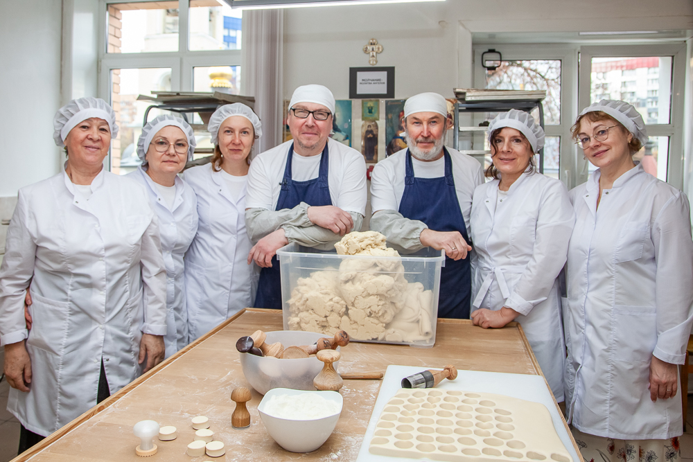 Как пекут просфоры в Одинцово