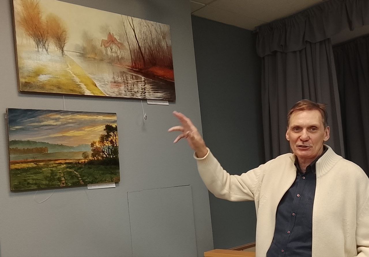 Выставка художника Константина Иванова в Одинцово