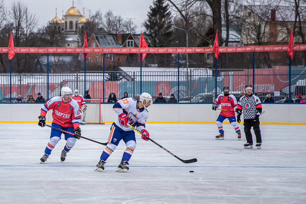 В Одинцовском округе на открытом катке парка Малевича 31 января и 1 февраля пройдёт хоккейный турнир