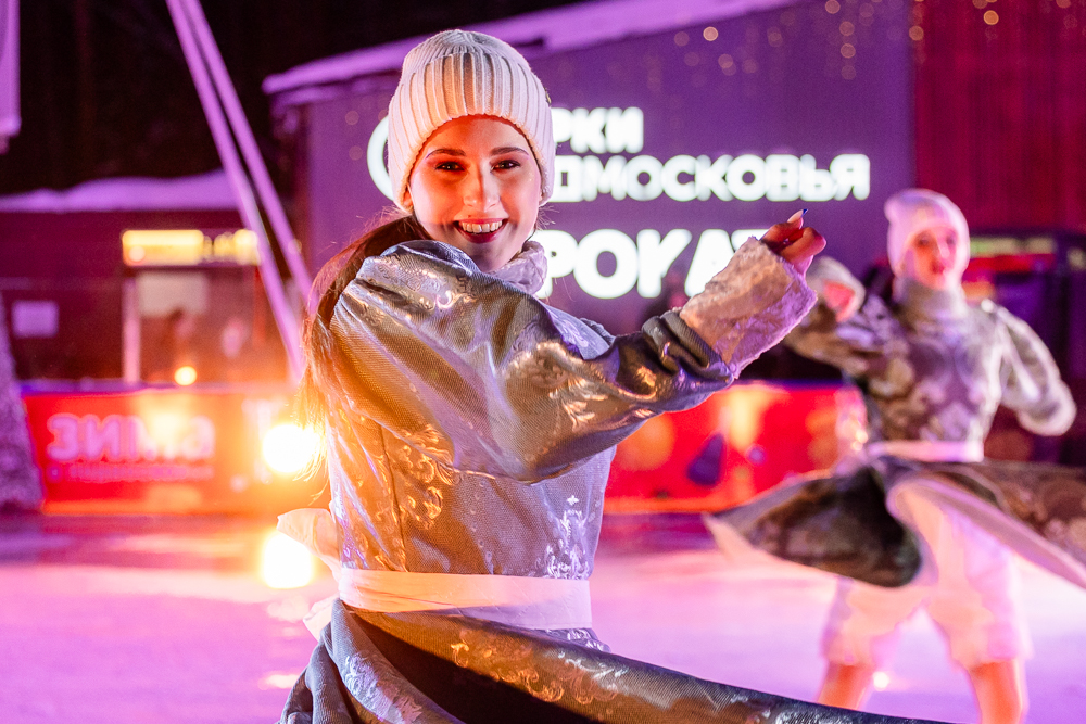 Ледовое шоу «Сказ о Руси» в парке Малевича