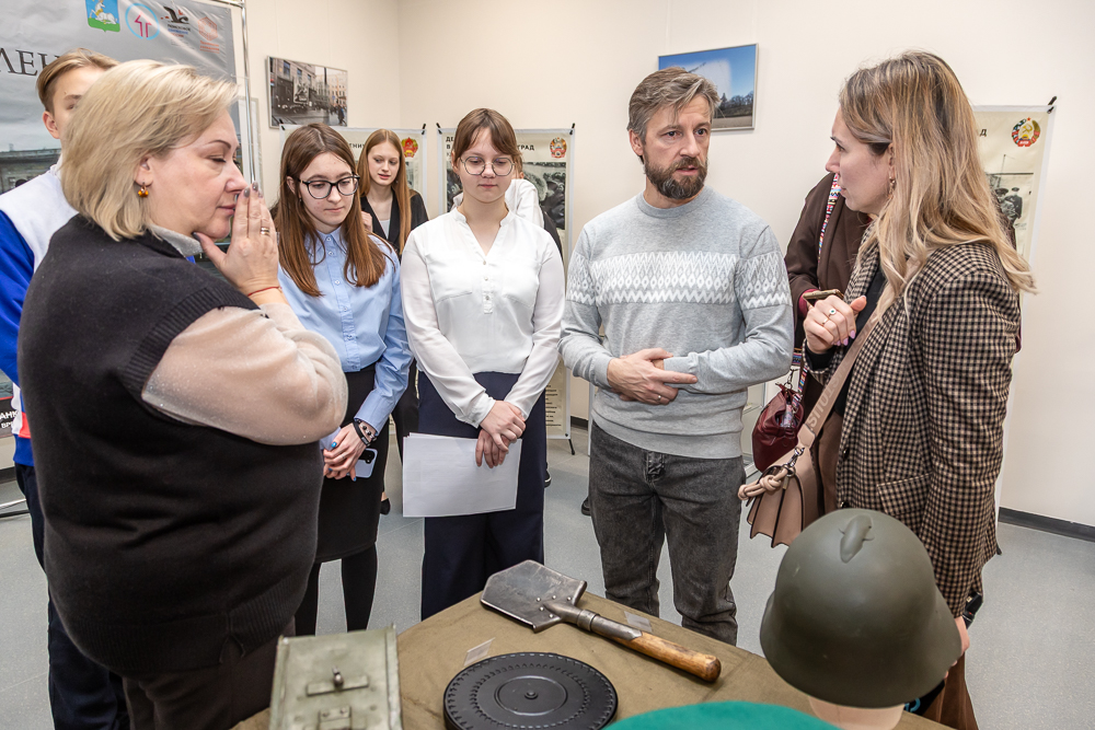 Открытие комплексного музея в новом корпусе школы №9 в Одинцово