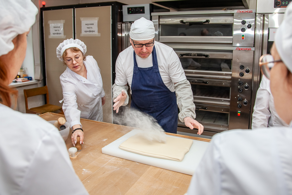 Как пекут просфоры в Одинцово