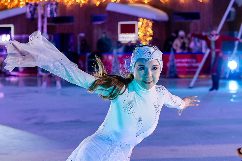 Ледовое шоу «Сказ о Руси» в парке Малевича